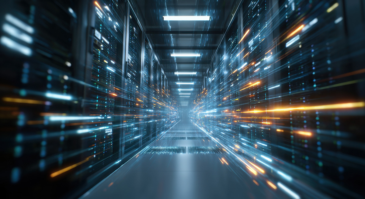 Moderní datové centrum se strukturovanou kabeláží